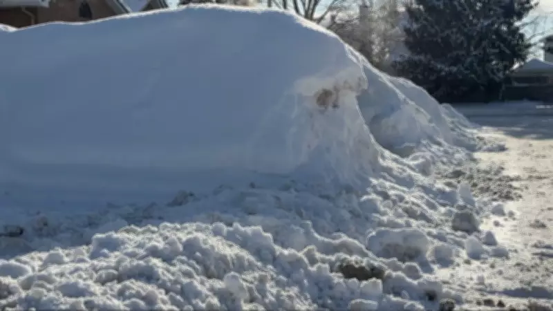 Ottawa's Windrow Policy: Residents Must Clear Snow Piles Left by City Plows