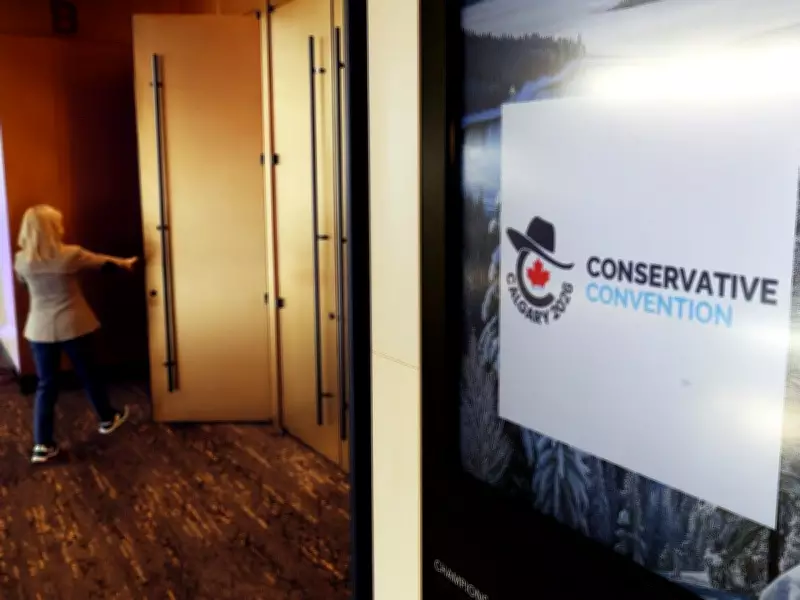Pierre Poilievre Addresses Conservatives in Calgary Amid Leadership Review and Party Challenges