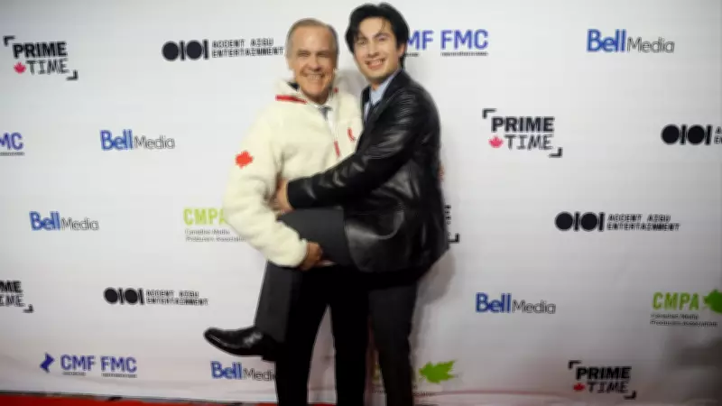 PM Mark Carney Meets 'Heated Rivalry' Star Hudson Williams, Praises Show's Canadian Values