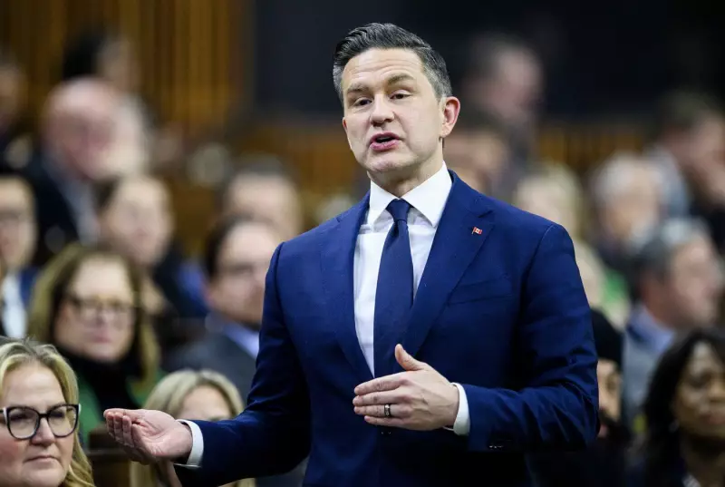 Poilievre Vows Cooperation, Urges Liberal Action as Parliament Resumes