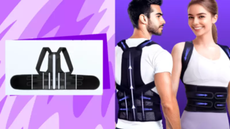 Posture-Correcting Brace Combats Tech Neck with 30% Off Amazon Deal