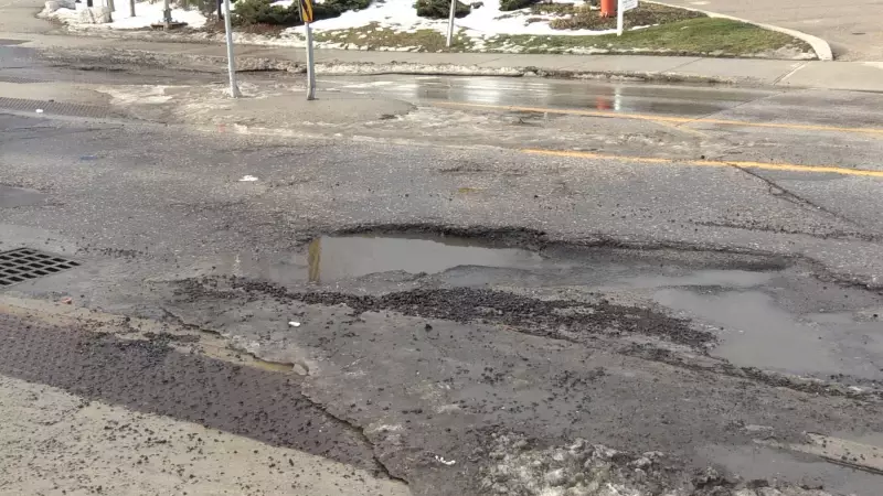 Pothole Proliferation: Kitchener-Waterloo Drivers Navigate Increasing Road Hazards