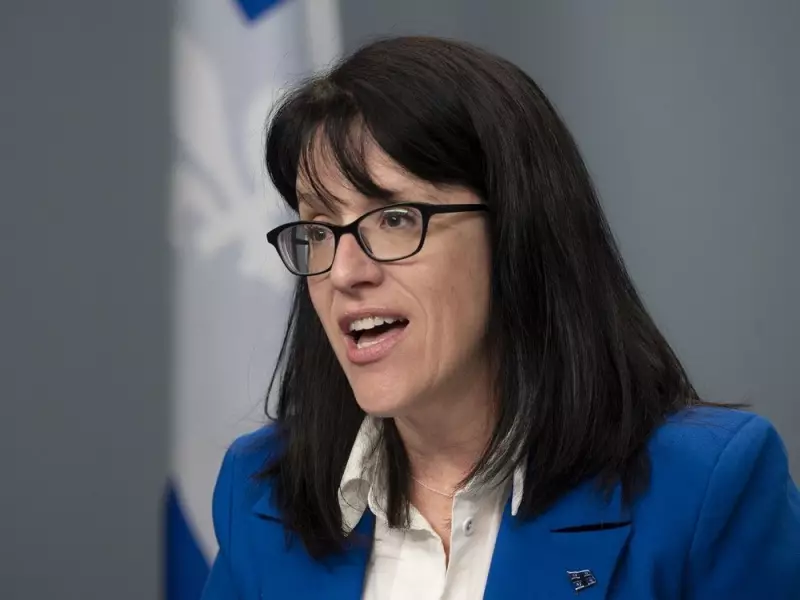 Quebec Education Minister Sonia LeBel Announces Exit, Won't Seek Re-election