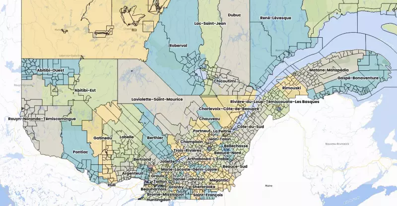 Quebec's New Electoral Map: Montreal and Gaspésie Lose Ridings