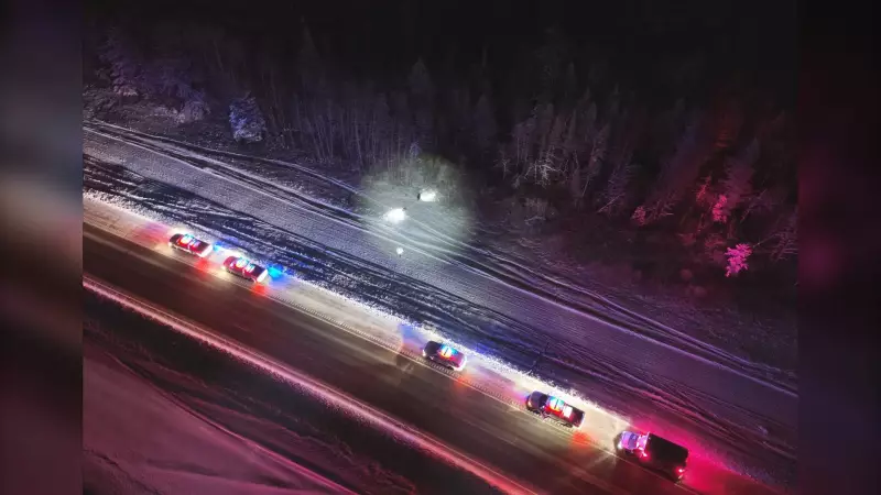 RCMP Rescue Two Lost in Forest Near Prince Albert, Seek Suspect