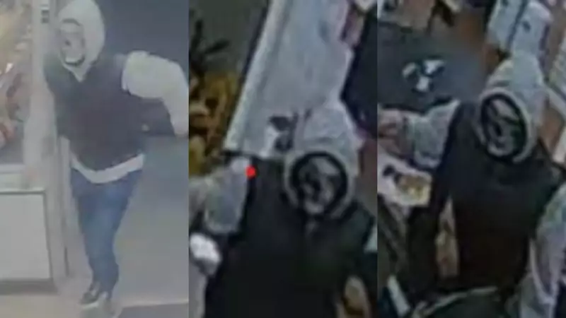 RCMP Seek Suspect in Airdrie 7-11 Armed Robbery, Release Surveillance Images