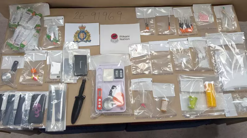 RCMP Seize Drug Cache and Arrest Two in Fort Macleod Trafficking Bust