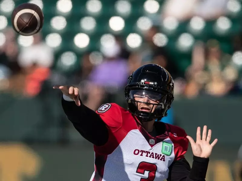 Redblacks' 2026 QB Decision: Ryan Dinwiddie Confirms Dru Brown as Starter