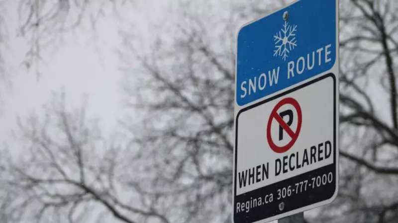 Regina Activates Snow Routes After Significant Snowfall Event