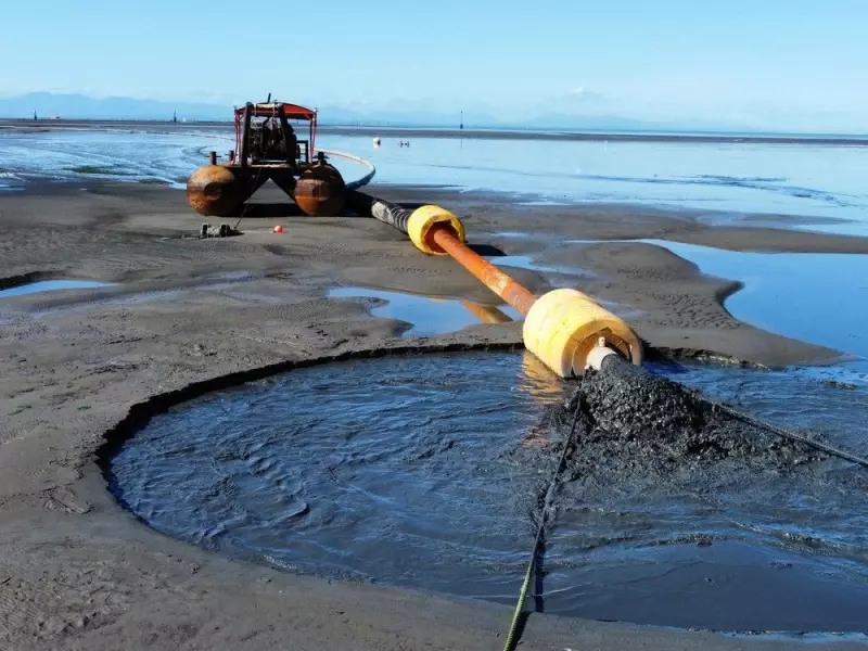 Richmond Pilot Project Uses Fraser River Sediment to Combat Climate Change Flooding