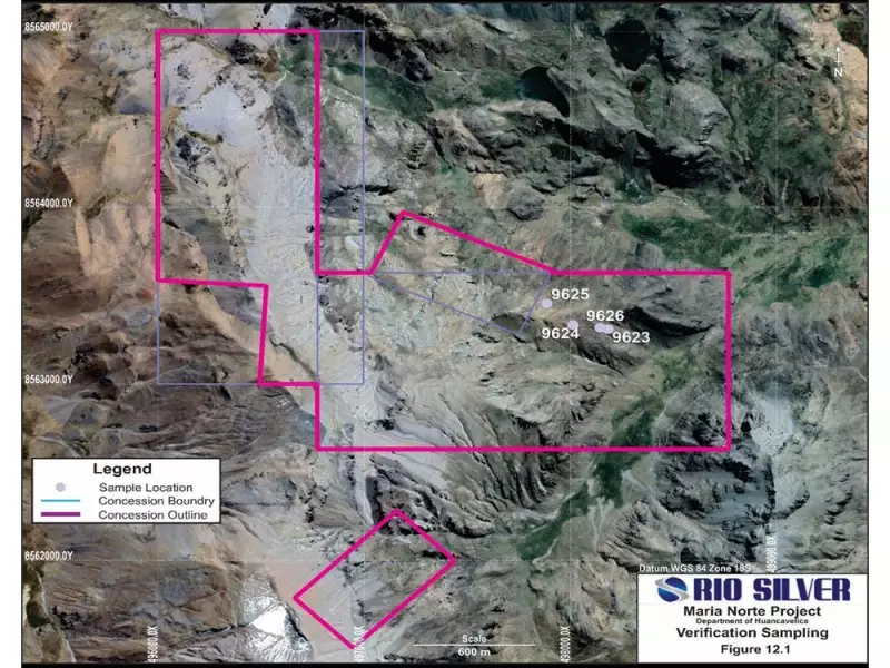 Rio Silver Reports High-Grade Silver Up to 991 g/t at Peru's Maria Norte Project