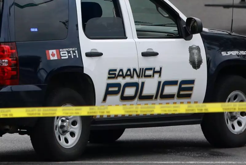 Saanich Police Arrest Man for Bank Robbery Using Imitation Firearm on Vancouver Island