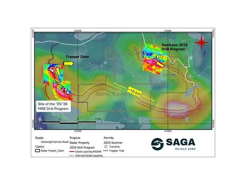 SAGA Metals Unveils Major Titanium-Vanadium Drill Results in Labrador, Addressing Defense Supply Risks