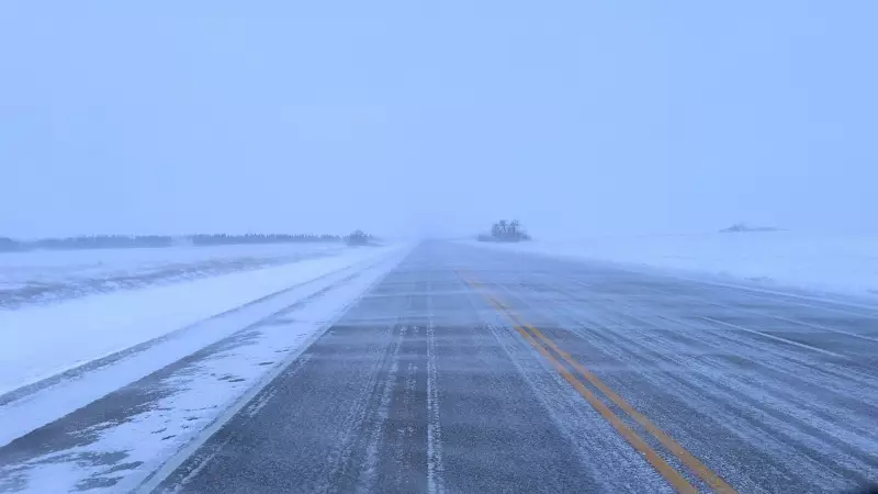 Saskatchewan RCMP Closes Highways Amid Blowing Snow Advisory and Poor Road Conditions
