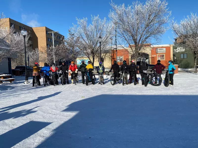 Saskatoon Winter Cyclists Brave Extreme Cold: 'The Biggest Challenge'