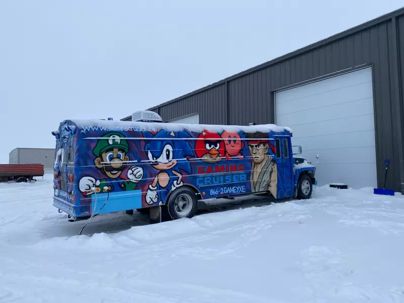 Saskatoon's First Gaming Bus 'Gaming Cruiser' Launches, Created by Local Couple