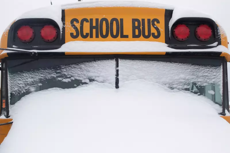 School Bus Cancellations and Closures Issued for Tuesday, Jan. 20 Across Ontario