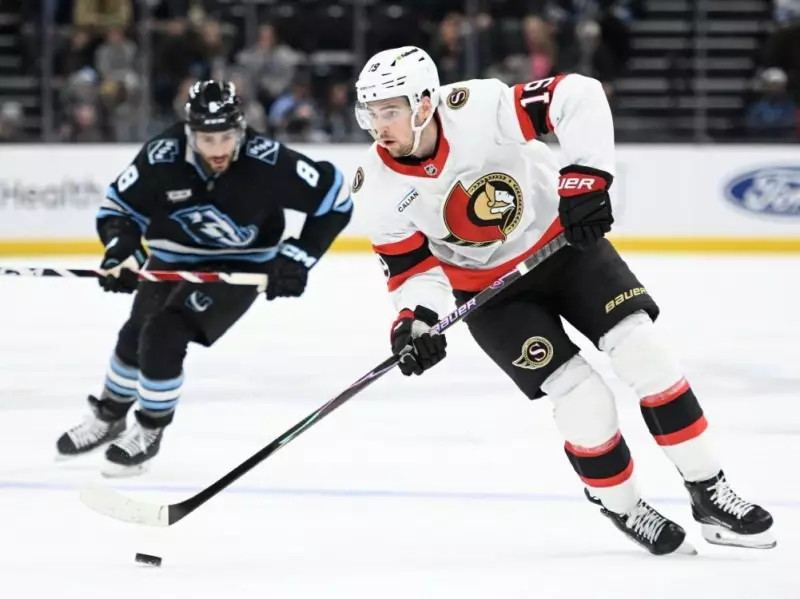 Senators Fall 3-1 to Utah Mammoth Despite Dominant Effort, Vejmelka Steals Show