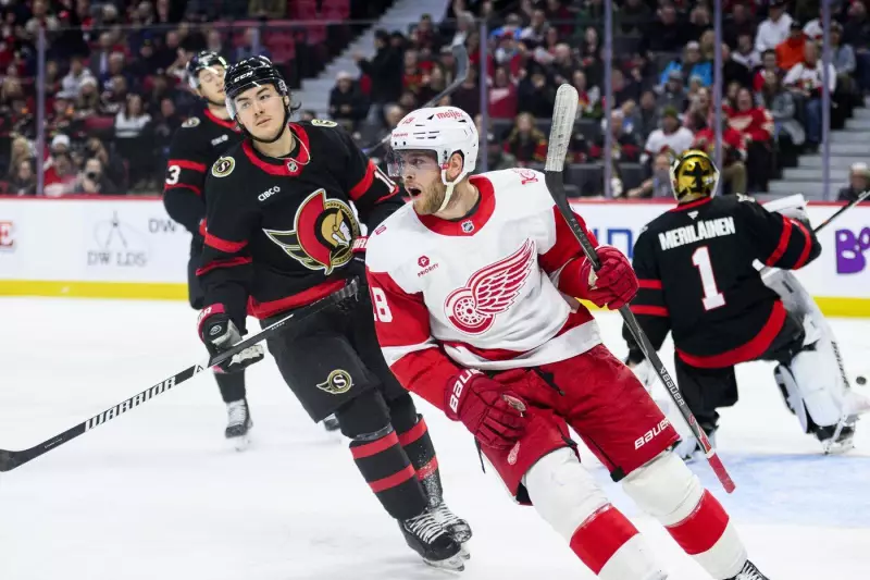 Senators' Goaltending Woes Deepen in 4-2 Loss to Red Wings