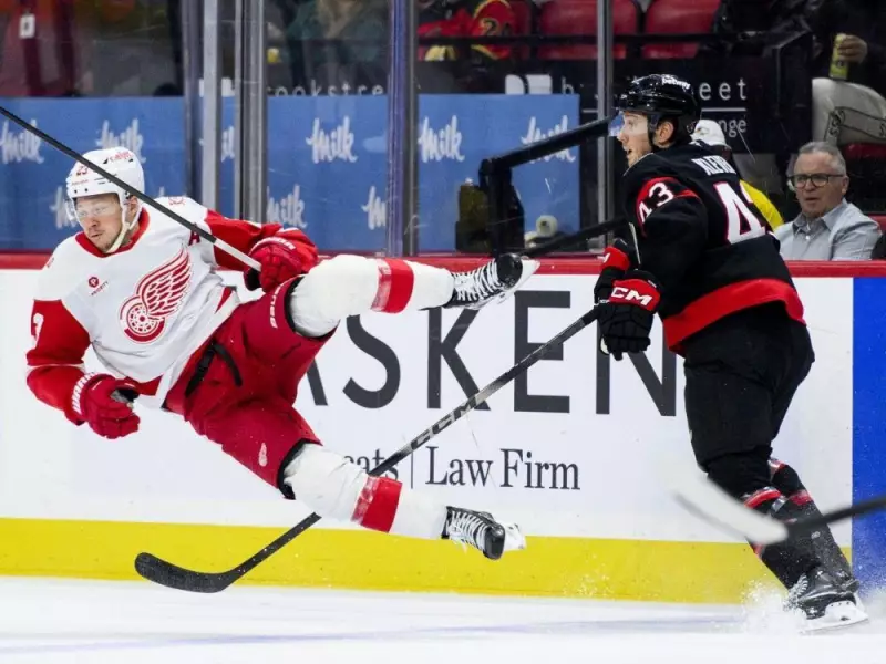 Senators' Goaltending Woes Sink Playoff Hopes in 5-3 Loss to Red Wings