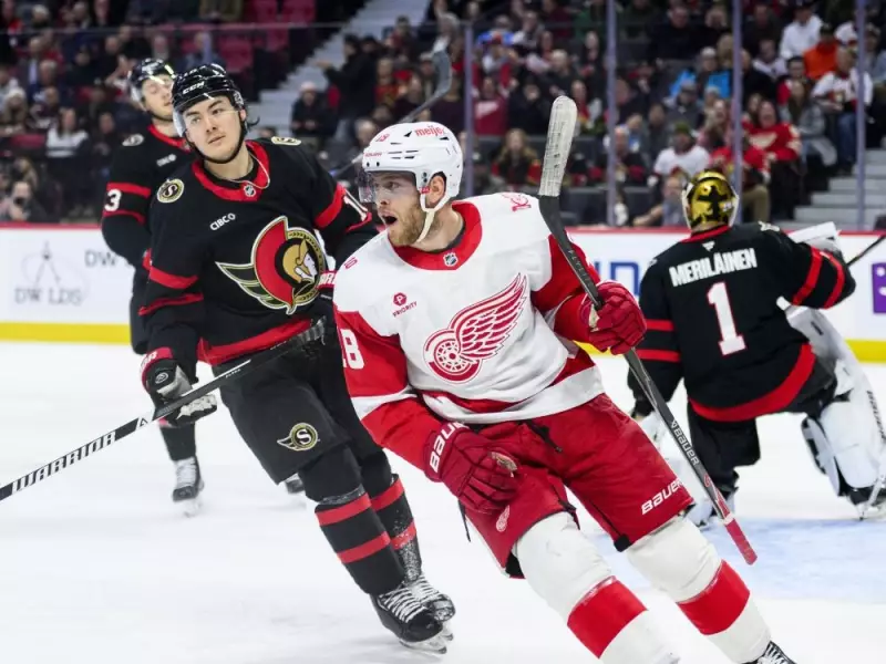 Senators' Leevi Merilainen falters in net as Red Wings claim 5-3 victory