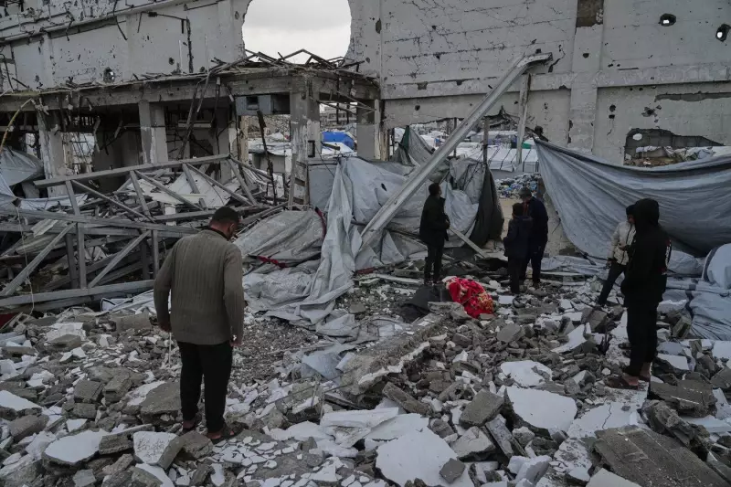 Severe Winds Kill 4 in Gaza as Tent Walls Collapse on Displaced Families