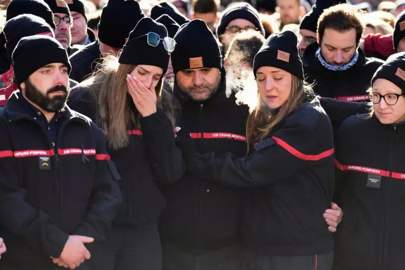 Silent March in Swiss Alps Honors 40 Victims of New Year's Bar Fire