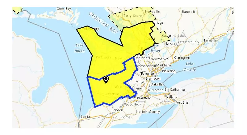 Snow Squall Warnings and Road Closures Grip Southwestern Ontario on New Year's Day