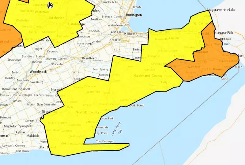 Snow Squall Warnings Hit Niagara as Toronto Braces for Deep Freeze