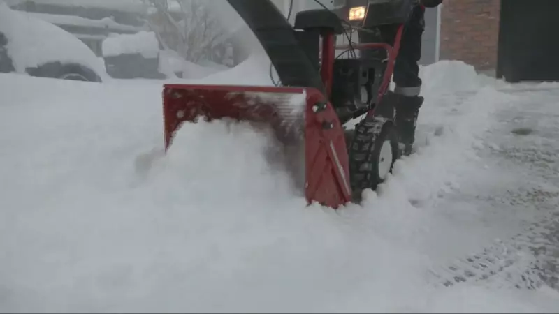 Snow Squall Warnings Lifted in Barrie After Week-Long Winter Event