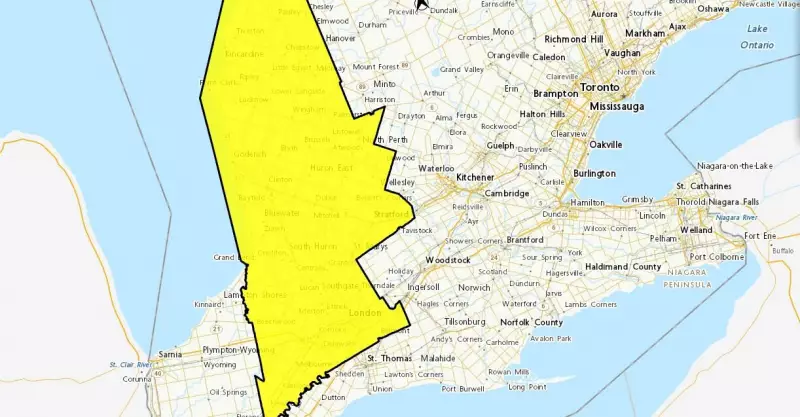 Snow Squalls to Hit Southwestern Ontario Sunday, Environment Canada Warns