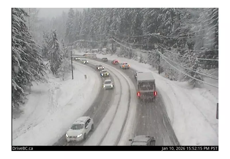 Snowfall Warning Issued for Sea to Sky Highway, Freezing Rain Threatens GTA