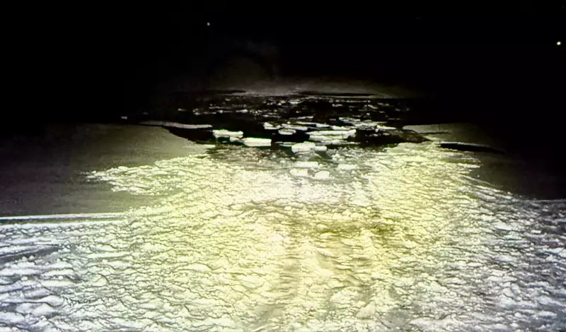 Snowmobiler Rescued from Ottawa River After Crashing Through Ice Near Burritts Rapids