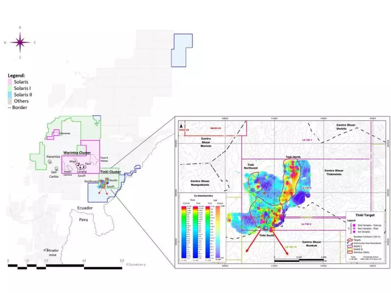 Solaris Resources Expands Warintza Copper District with New Concessions and High-Grade Samples