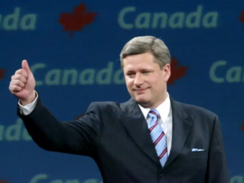 Stephen Harper's Official Portrait Unveiled 20 Years After Conservative Victory