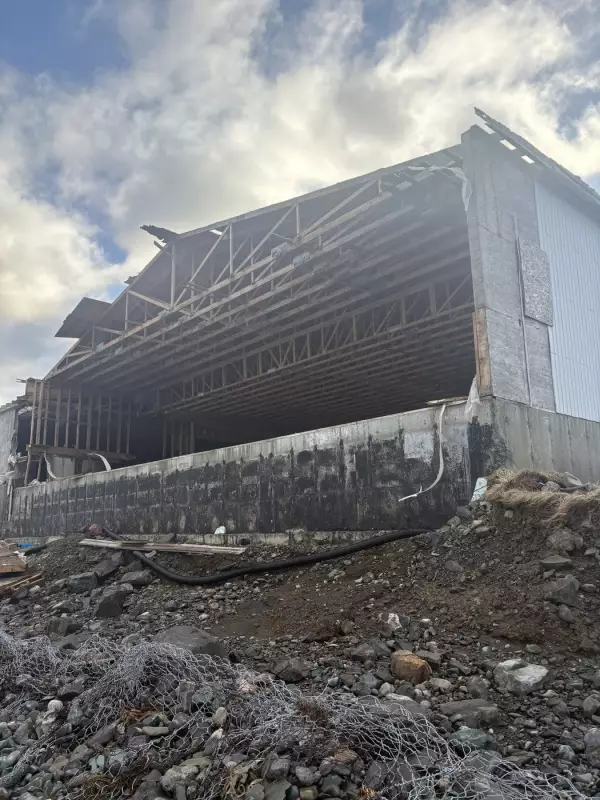 Storm Damages Abandoned Fish Plant in Newfoundland, Risking Ocean Contamination