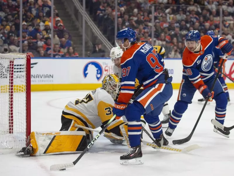 Stuart Skinner's Vindication Night as Penguins Rout Oilers in Edmonton
