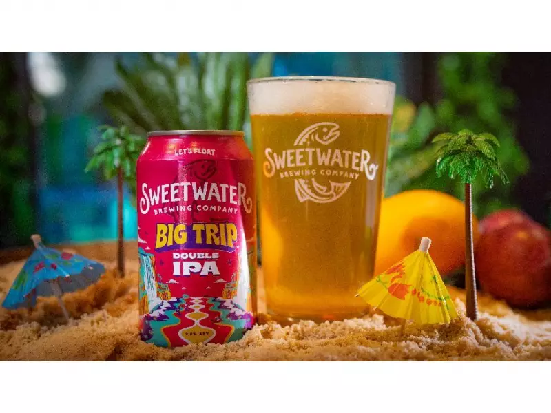 SweetWater Brewing Launches Big Trip Double IPA: A Bold 9% ABV Craft Beer