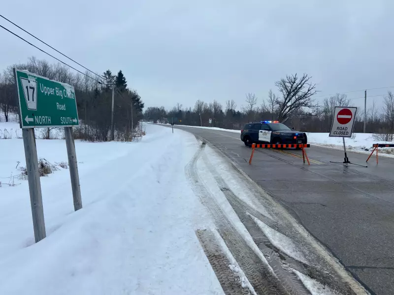Teen Airlifted After Pick-Up Truck Collides with Construction Vehicle in Severn Township