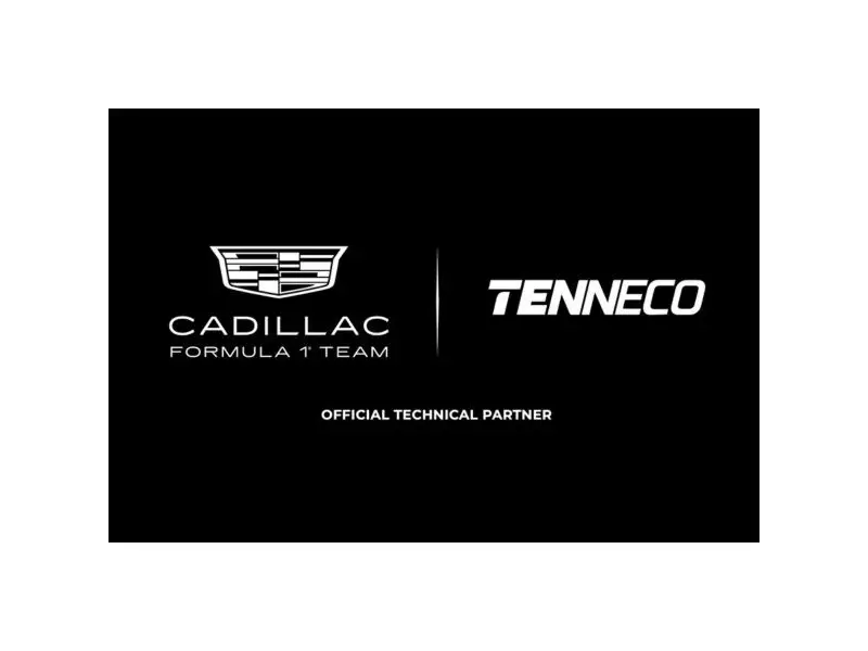 Tenneco Becomes Official Technical Partner for Cadillac Formula 1 Team Ahead of 2026 Debut