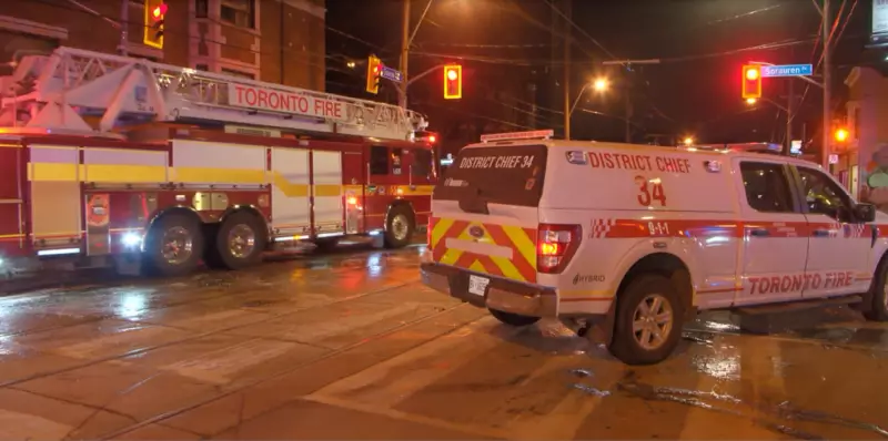 Three Rescued from Queen West Blaze, One Critical in Toronto Fire