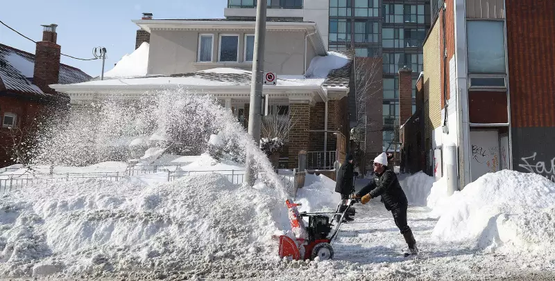 Toronto Digs Out After Historic Single-Day Snowstorm, Declares Major Weather Event