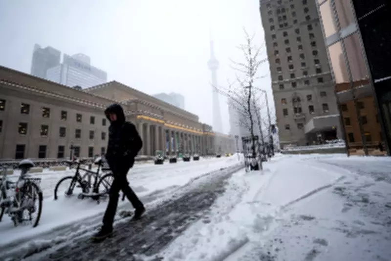 Toronto Gripped by Historic Arctic Cold Snap, First in Over a Decade
