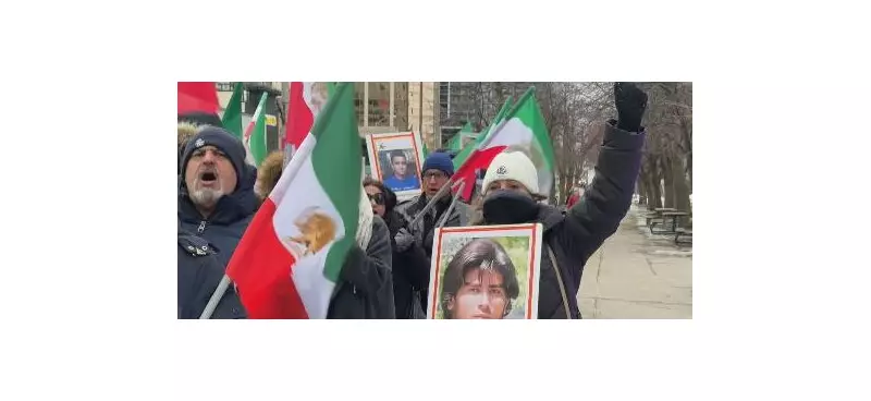 Toronto's Iranian-Canadians Rally, Distraught Over Iran Crackdown and Internet Blackouts
