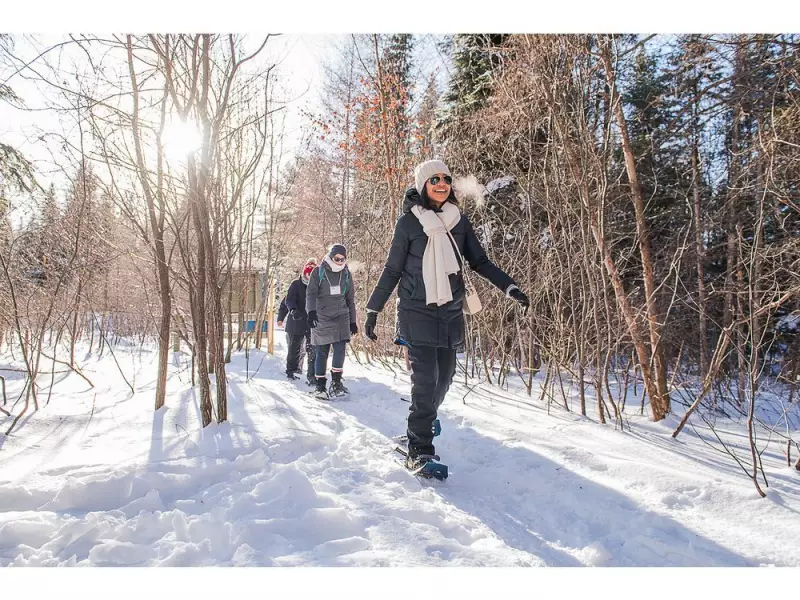 Trans Canada Trail's #Blahs2Ahhhs Campaign Combats Winter Blues with Outdoor Activity
