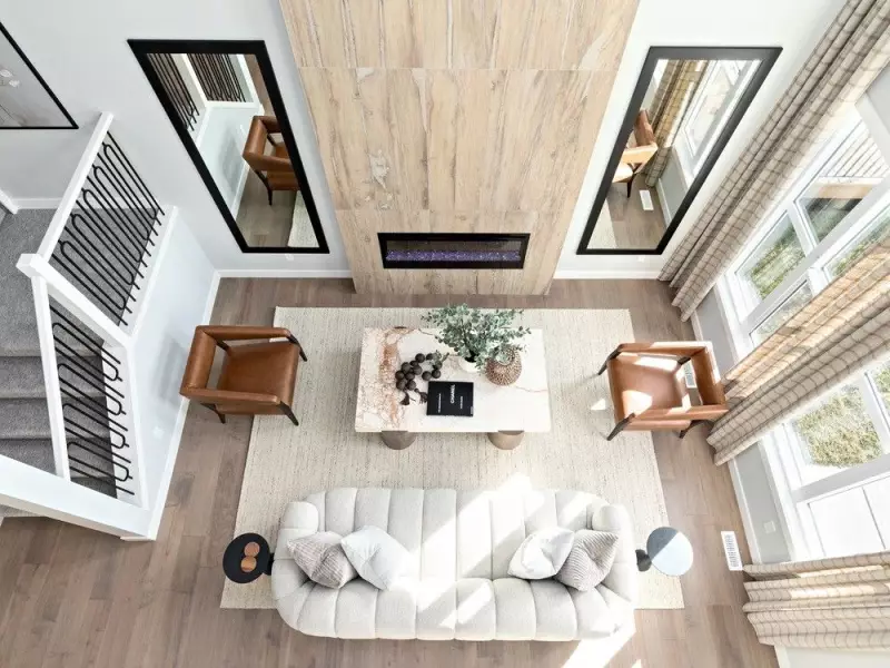 Trico Homes' Aria Model in Seton Features Soaring Great Room Design