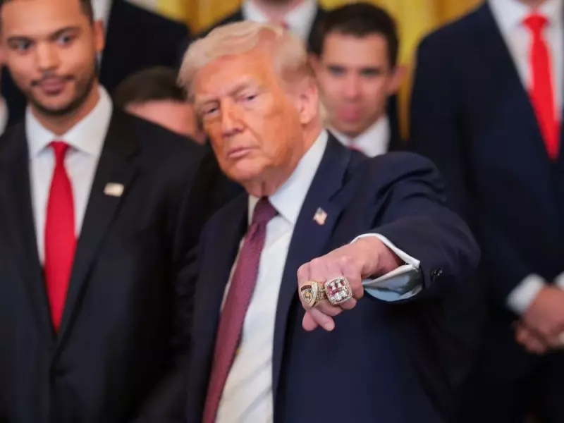 Trump Jabs at Canada's Stanley Cup Drought During Panthers' White House Visit