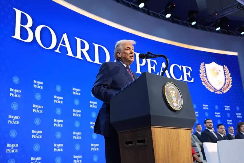 Trump Unveils 'Board of Peace' at Davos Amid Global Scrutiny of U.S. Leadership