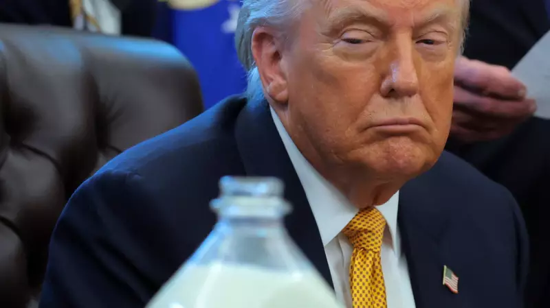 Trump's 'Semi-Fresh' Milk Jab at Media During School Milk Bill Signing