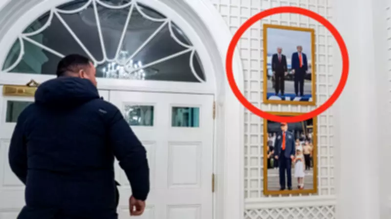 Trump's White House Photo Display: Putin Portrait Prominently Placed